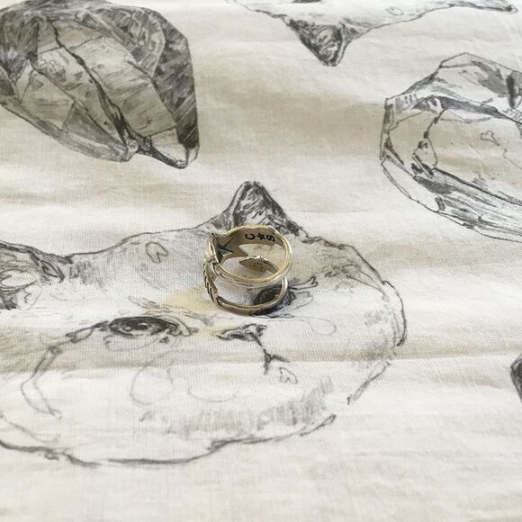 ☆ Brand New ☆ Cody Sanderson Double Large Arrow Large Star Ring - US5.5 - Unisex - Picture 3 of 6